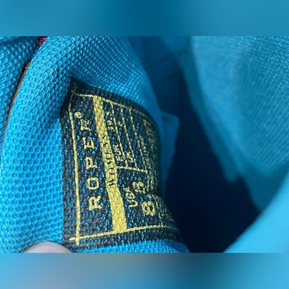 ROPER WOMEN'S SOUTHWESTERN PATTERN SHOES 8B (Like New) - Picture 6 of 6